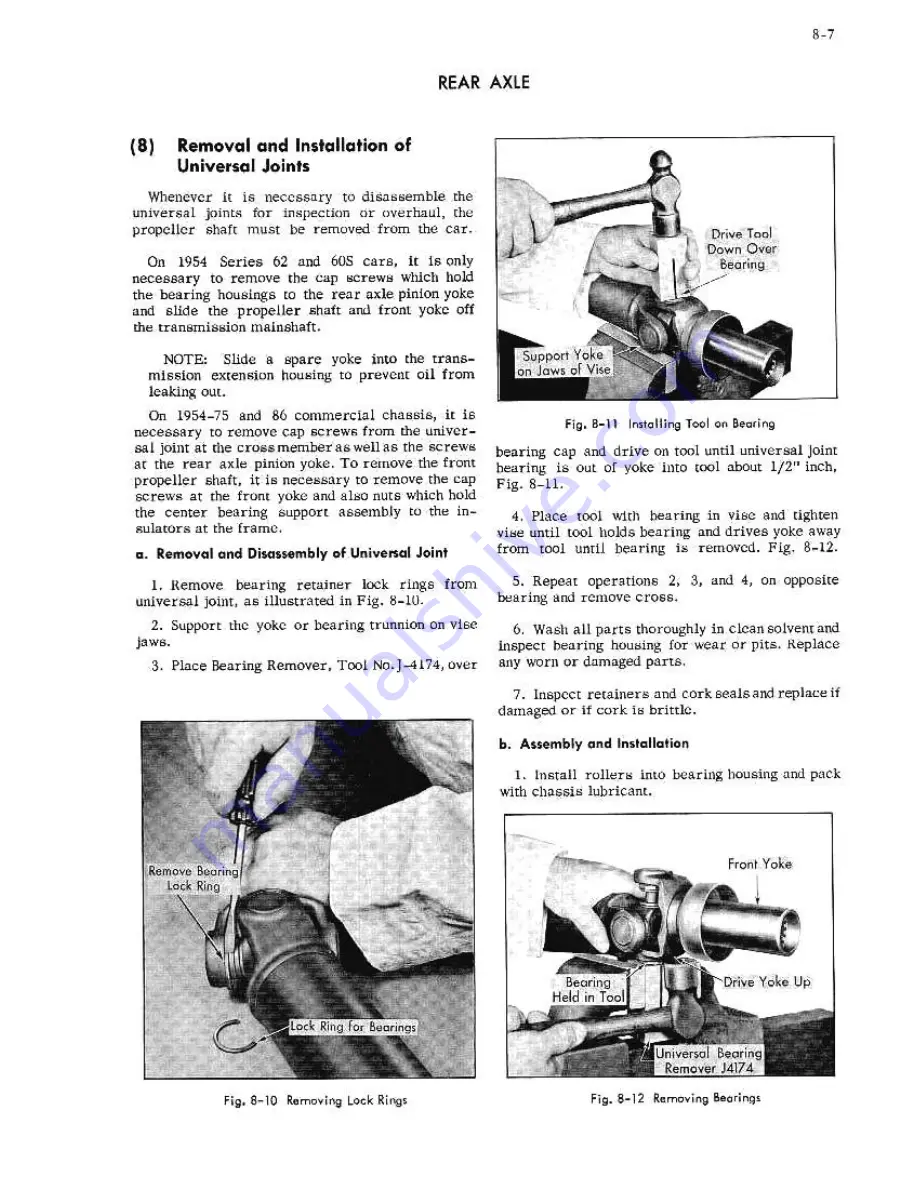 Cadillac 54-6219 1954 Скачать руководство пользователя страница 142