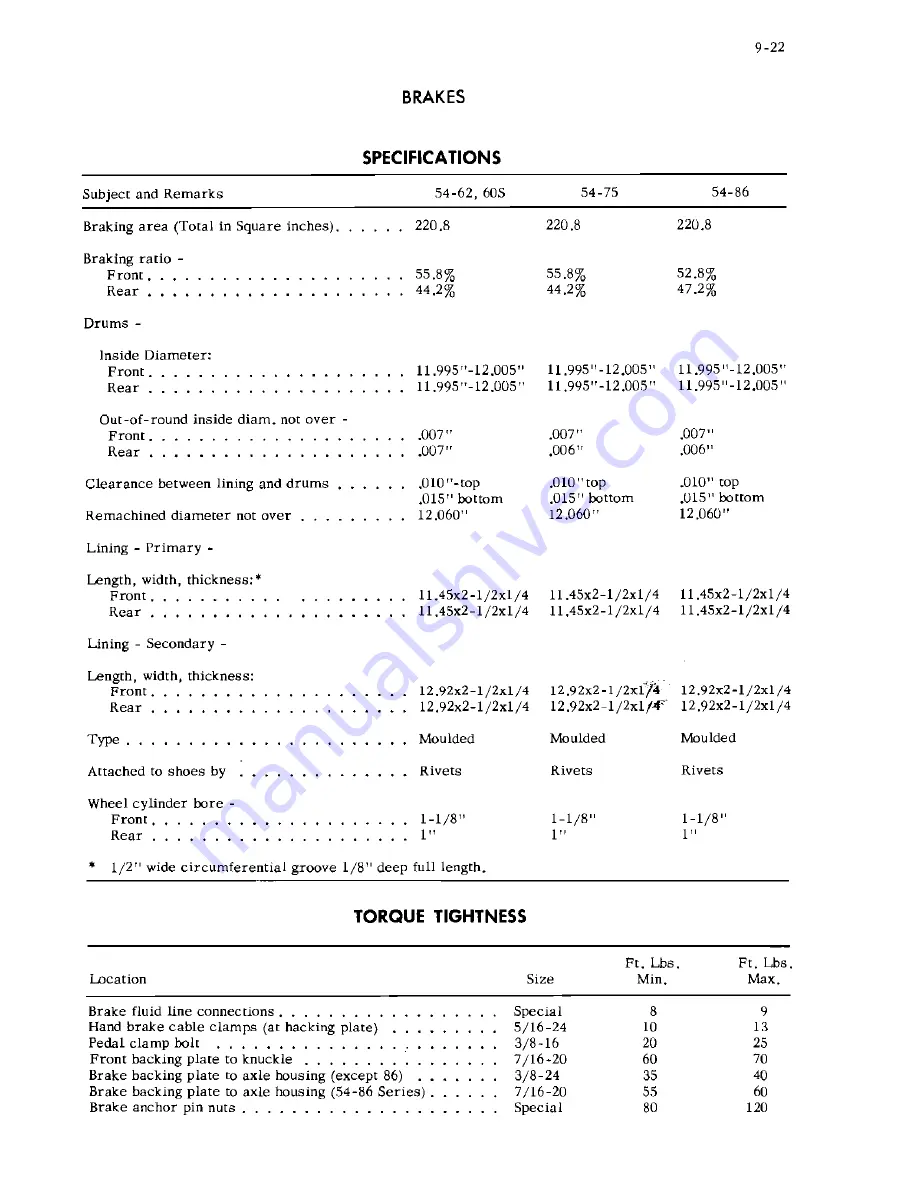 Cadillac 54-6219 1954 Shop Manual Download Page 167