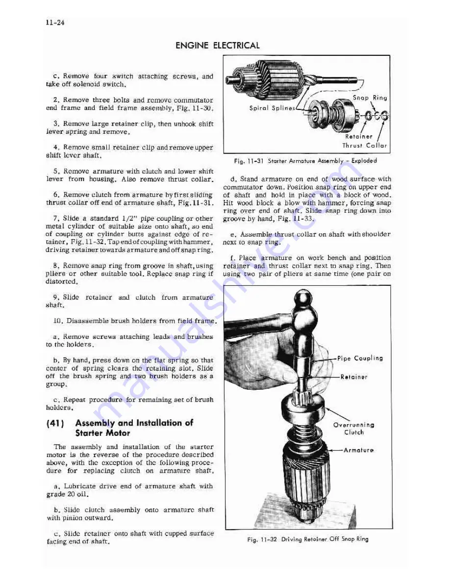 Cadillac 54-6219 1954 Shop Manual Download Page 227