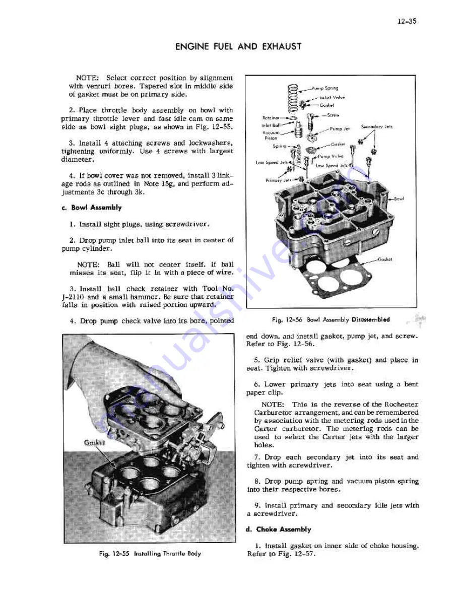 Cadillac 54-6219 1954 Shop Manual Download Page 266