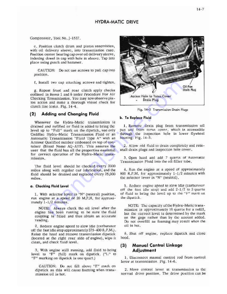 Cadillac 54-6219 1954 Shop Manual Download Page 292