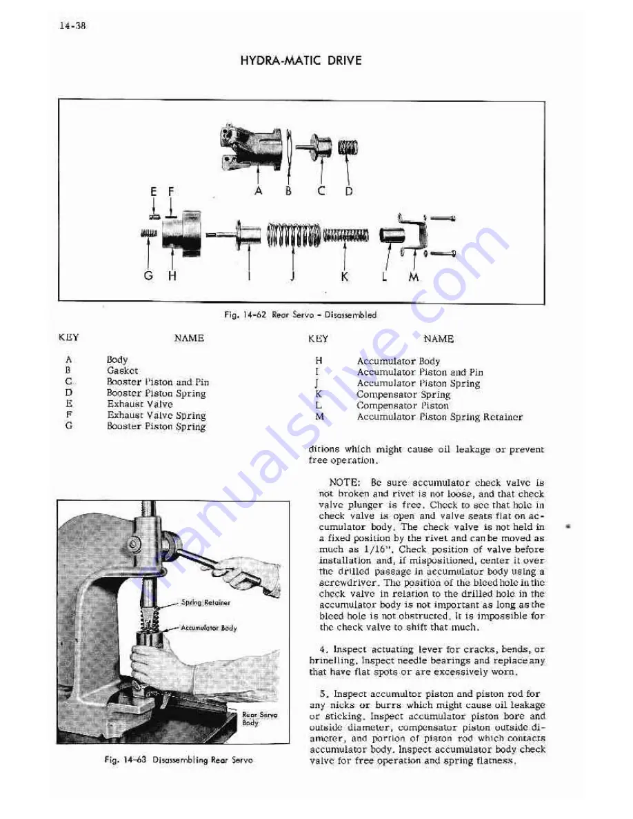 Cadillac 54-6219 1954 Shop Manual Download Page 323