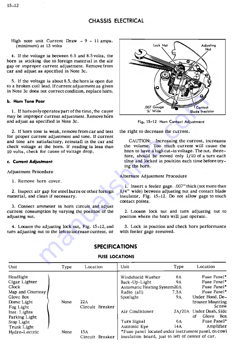 Cadillac 54-6219 1954 Shop Manual Download Page 353