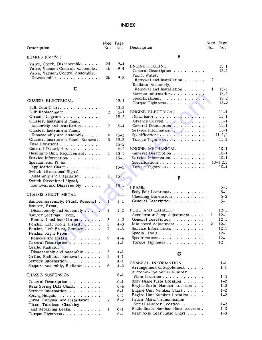 Cadillac 54-6219 1954 Shop Manual Download Page 408