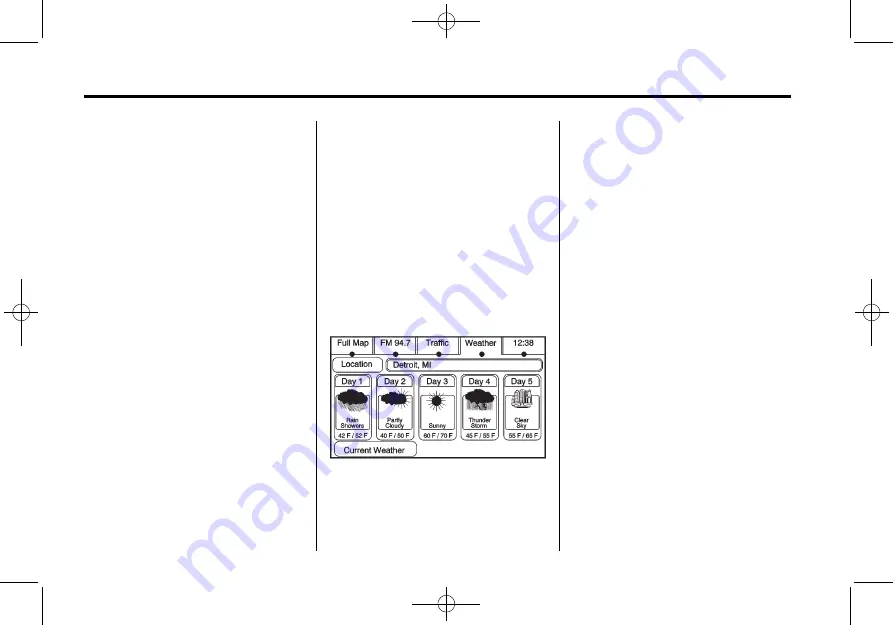 Cadillac Escalade ESV 2014 Owner'S Manual Download Page 264