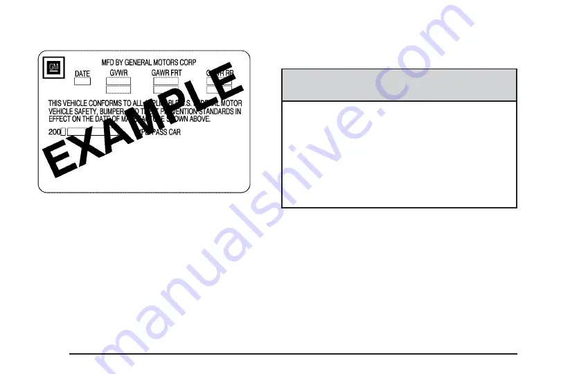 Cadillac XLR-V 2006 Owner'S Manual Download Page 314