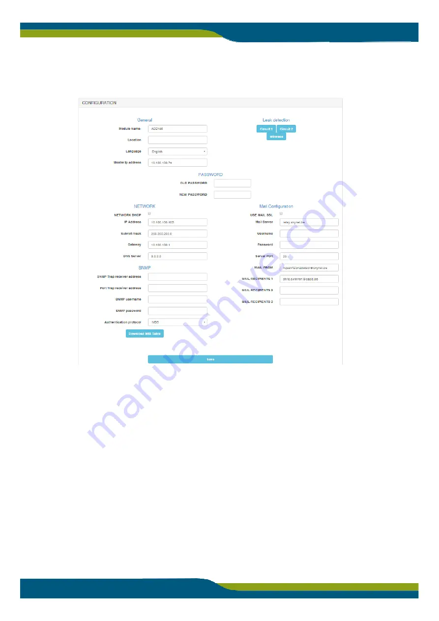 Cadis AQUAVISION 2DETECT Installation Instructions Manual Download Page 8