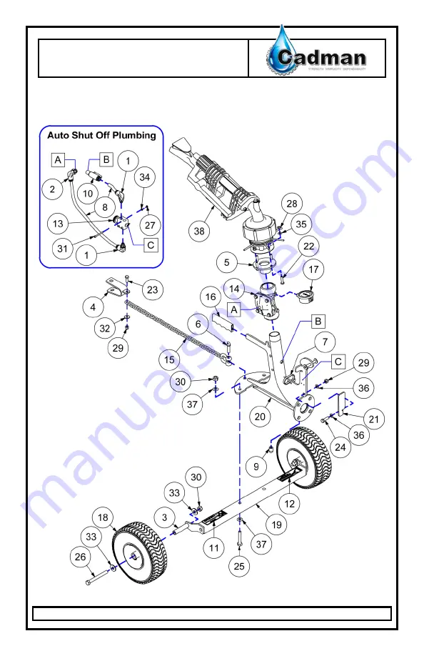 Cadman 1500 Operator, Parts, And Installation Manual Download Page 51