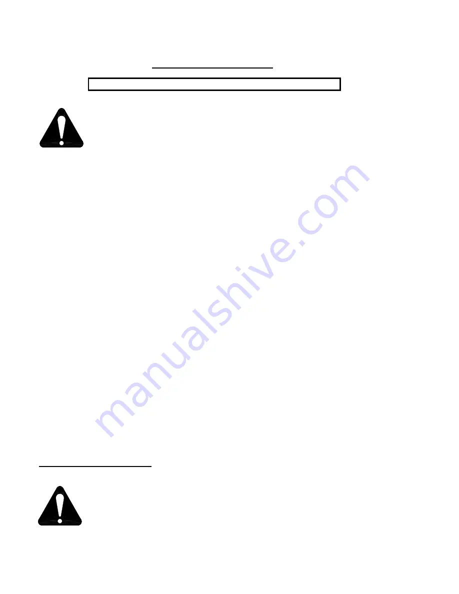 Cadman TRAVELLER 2250 Operator And Parts Manual Download Page 4