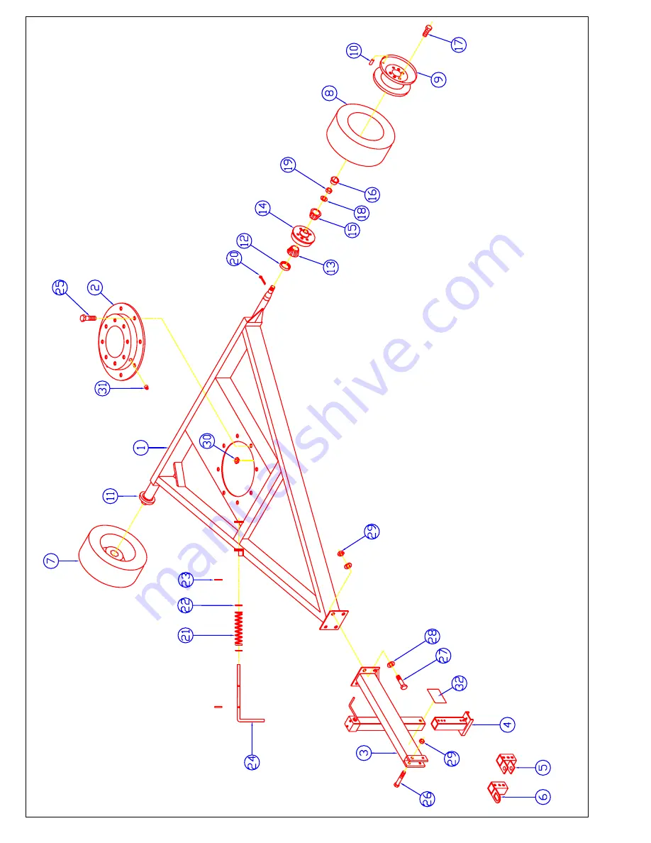 Cadman TRAVELLER 2250 Operator And Parts Manual Download Page 24