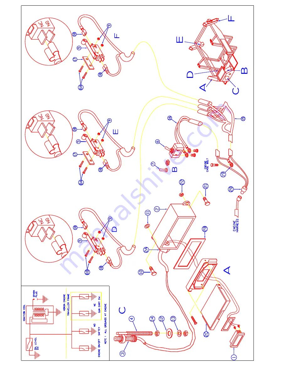 Cadman TRAVELLER 2250 Operator And Parts Manual Download Page 40