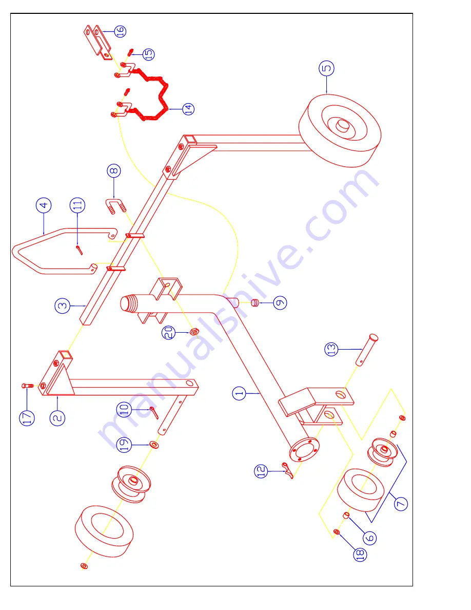 Cadman TRAVELLER 2250 Operator And Parts Manual Download Page 50