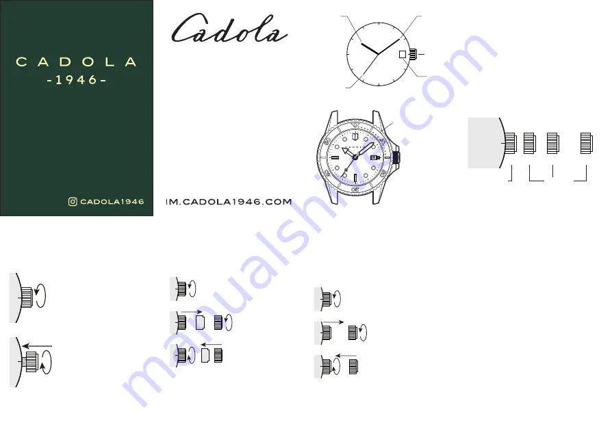 Cadola Laguna Instruction Manual Download Page 1