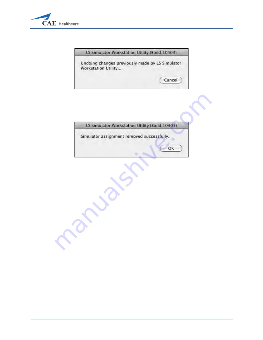 CAE Healthcare lntuity LearningSpace Ultraportable Getting Started Manual Download Page 43