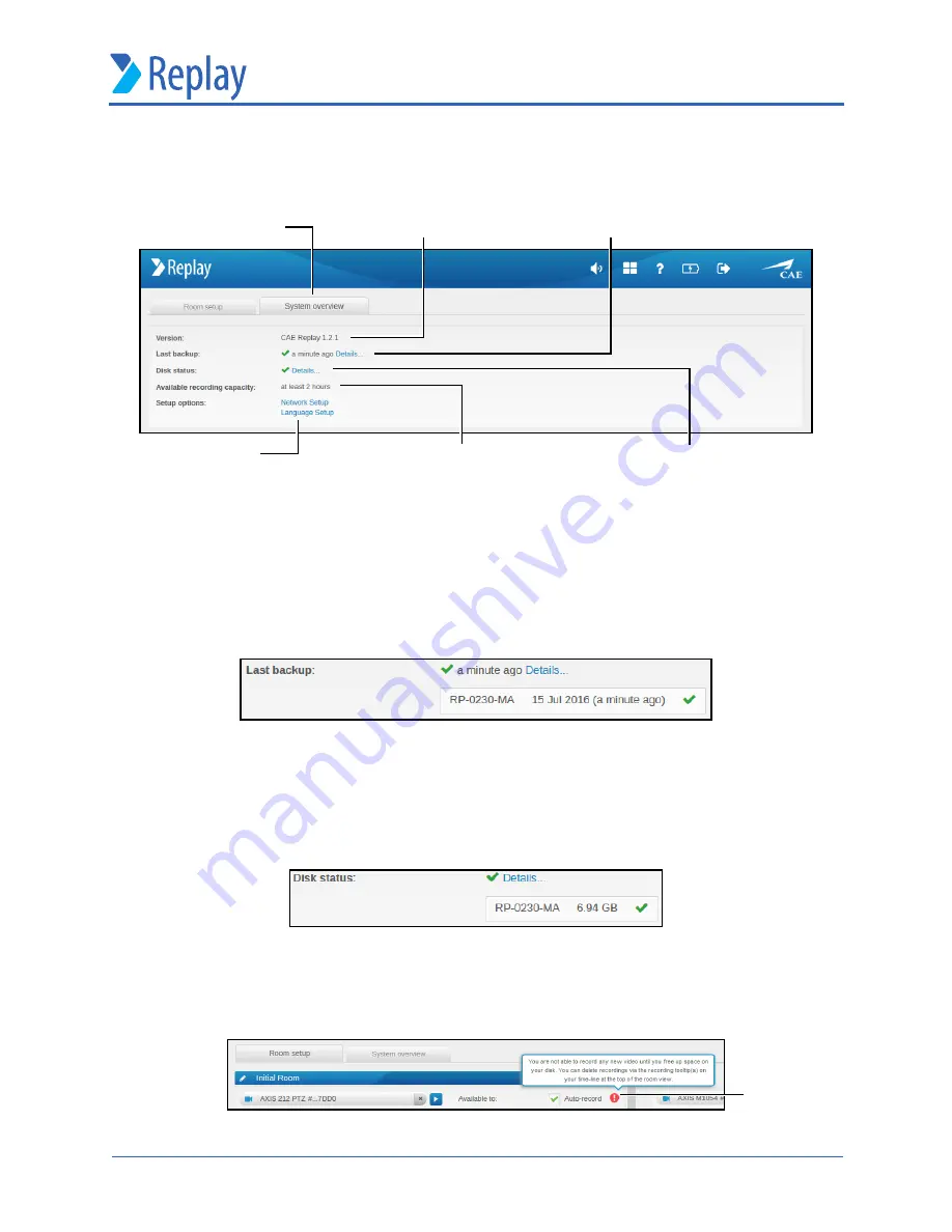 CAE Healthcare Replay Getting Started Manual Download Page 27