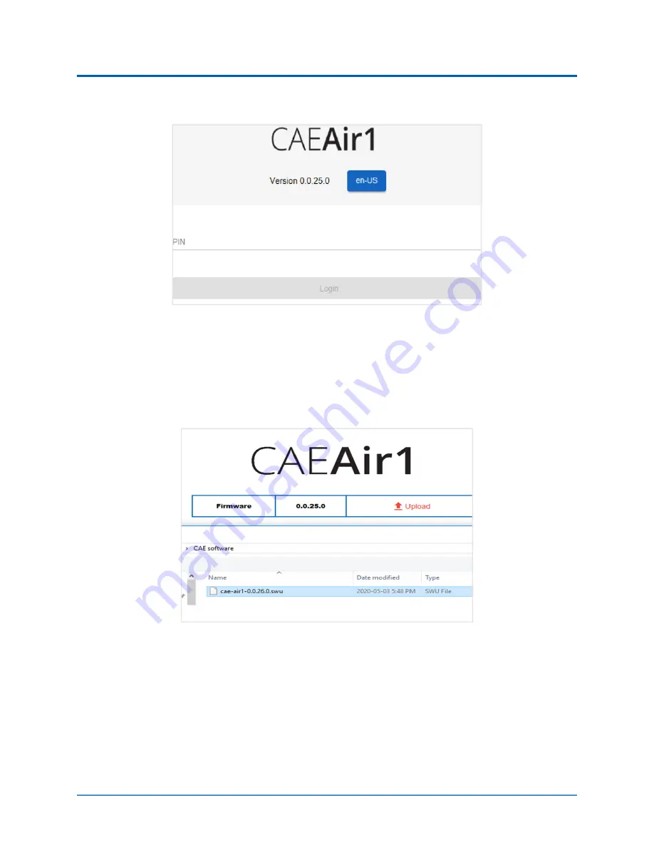 CAE Air1 User Manual Download Page 125