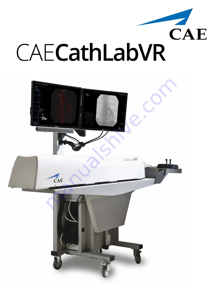 CAE CathLabVR Simulator Скачать руководство пользователя страница 1