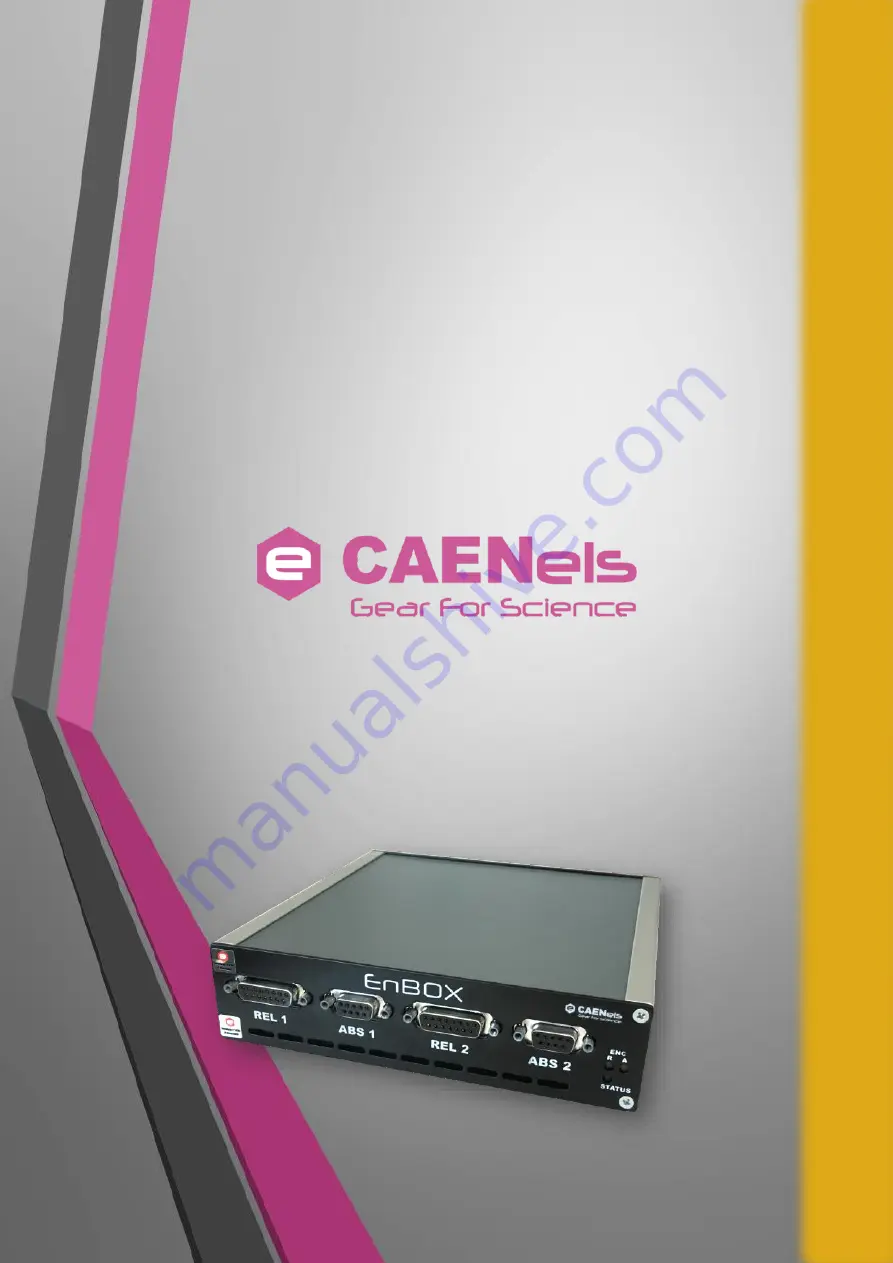 Caen ELS EnBOX User Manual Download Page 1