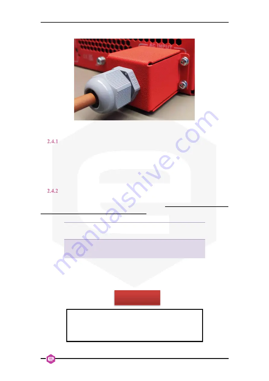 Caen ELS FAST-Bi-1K5 Series User Manual Download Page 21