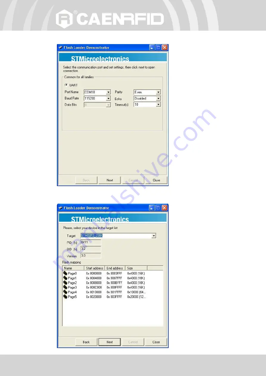 Caen RFID easy2read qID R1240IE Скачать руководство пользователя страница 20