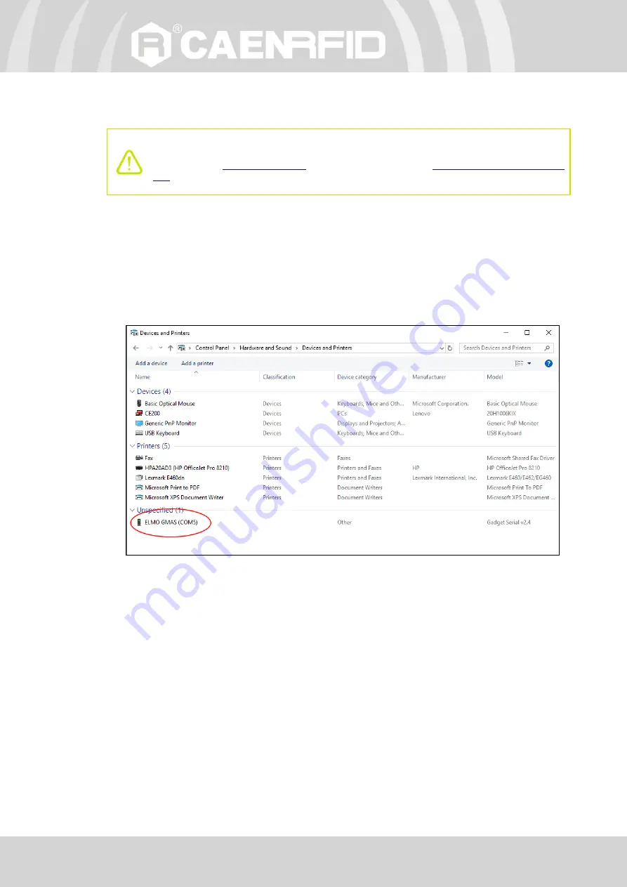 Caen RFID Hex R1290I Скачать руководство пользователя страница 40