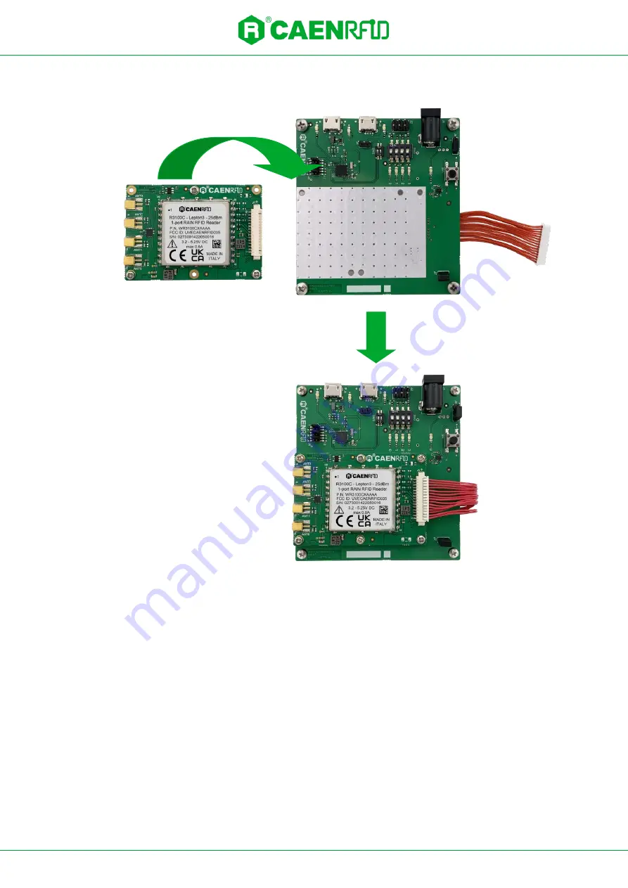 Caen RFID Lepton3x1 Technical Information Manual Download Page 21