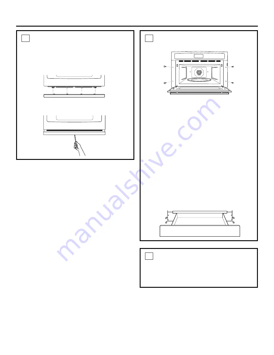 Cafe Advantium CSB923 Installation Instructions Manual Download Page 11