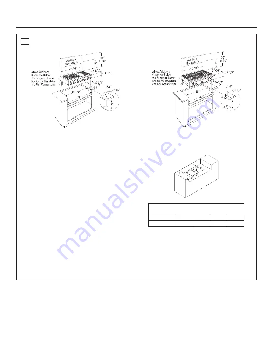 Cafe CGU486 Installation Instructions Manual Download Page 9