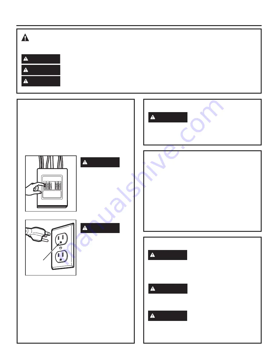 Cafe CVM919 Installation Instructions Manual Download Page 3