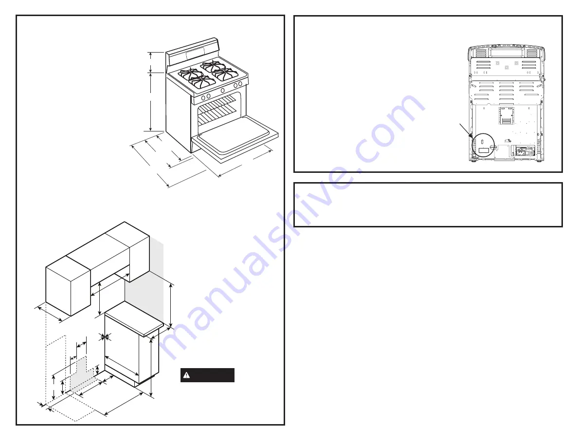 Cafe JGB660 Installation Instructions Manual Download Page 2