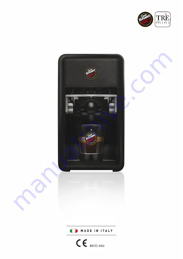 Caffe Vergnano Tre Mini 660 Instructions Manual Download Page 1