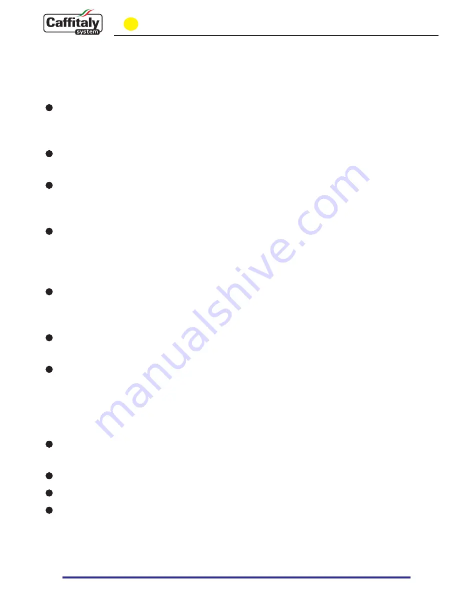 Caffitaly System S03 Instruction Book Download Page 44