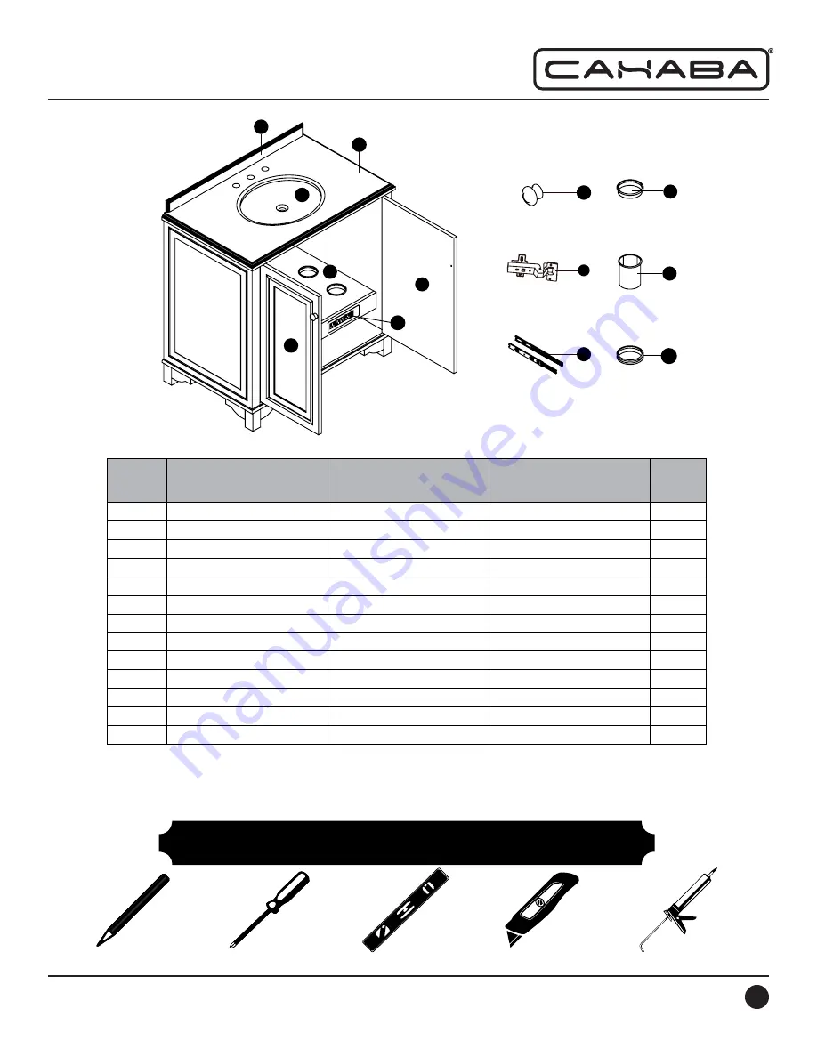 CAHABA IRIS CA101006 Quick Start Manual Download Page 2