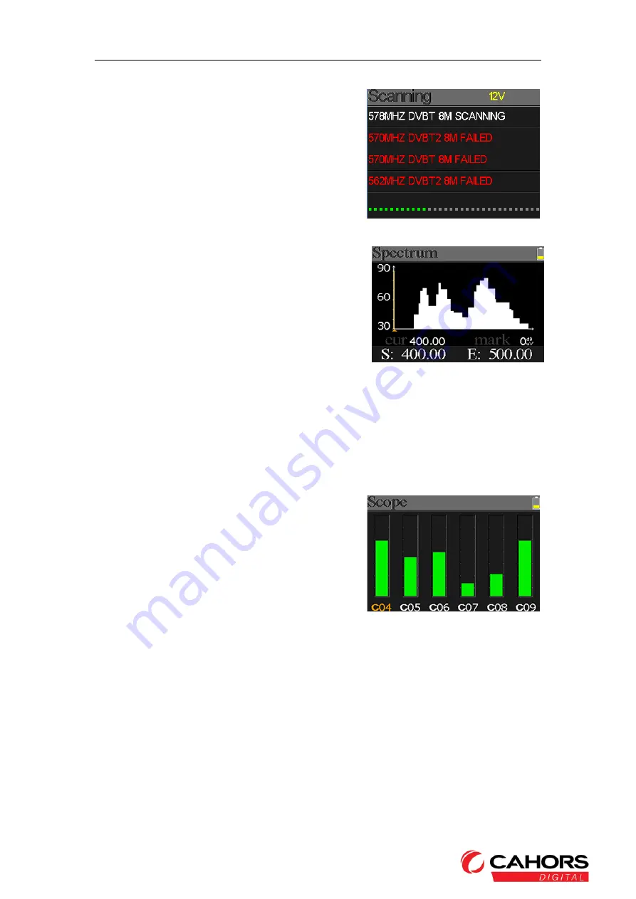 CAHORS Digital STM 17 HD User Manual Download Page 15