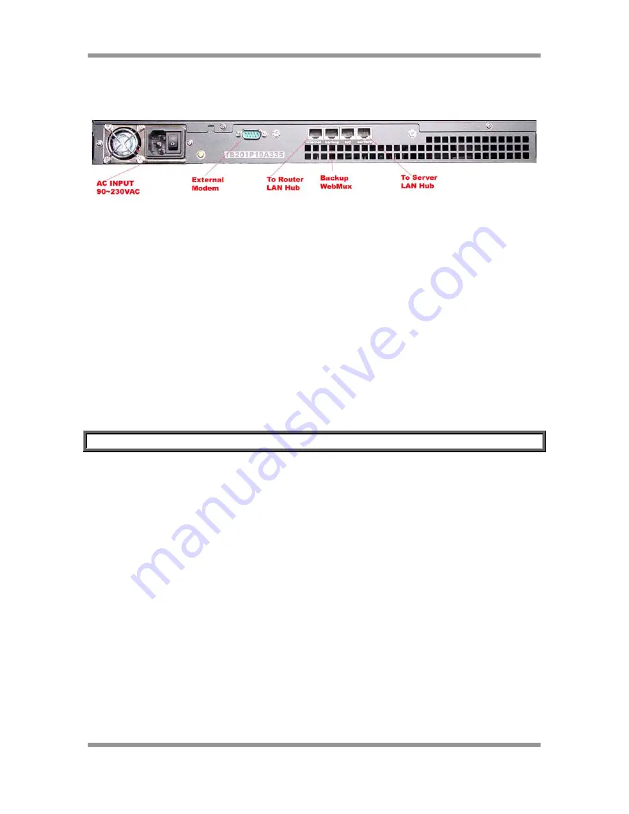 CAI Networks WebMux 480S Скачать руководство пользователя страница 6