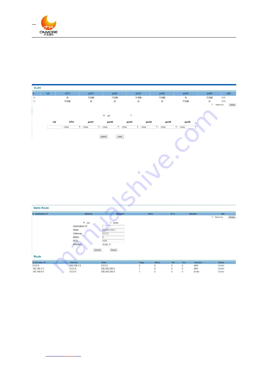 Caimore CM520-61F User Manual Download Page 27