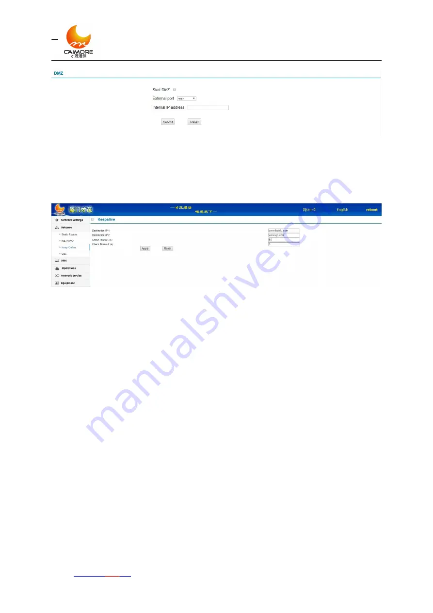 Caimore CM520-61F User Manual Download Page 29