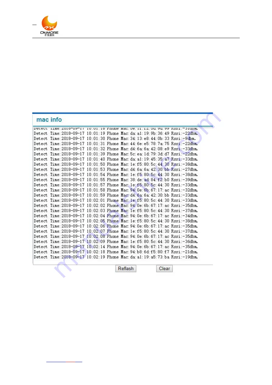 Caimore CM520-61F User Manual Download Page 44