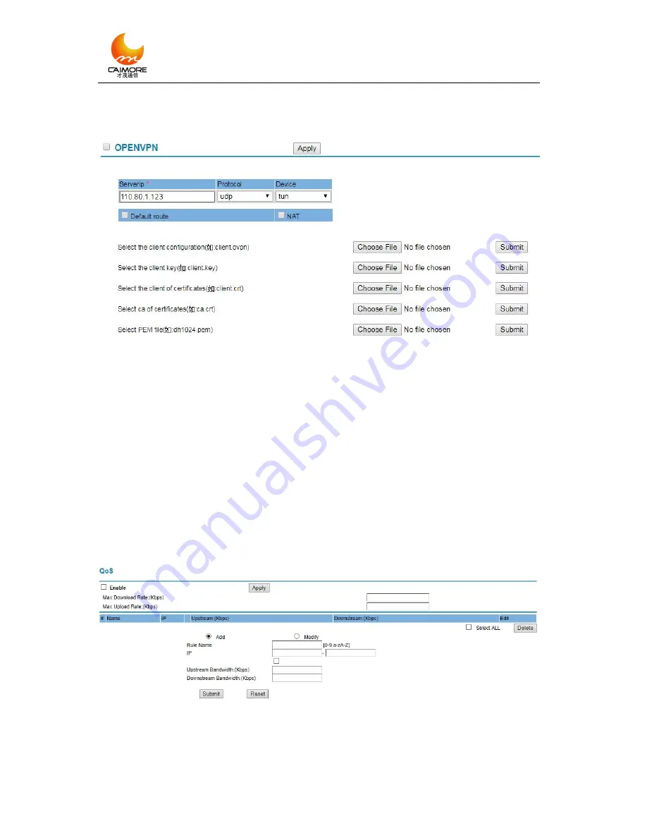 Caimore CM520-8AF/W User Manual Download Page 35