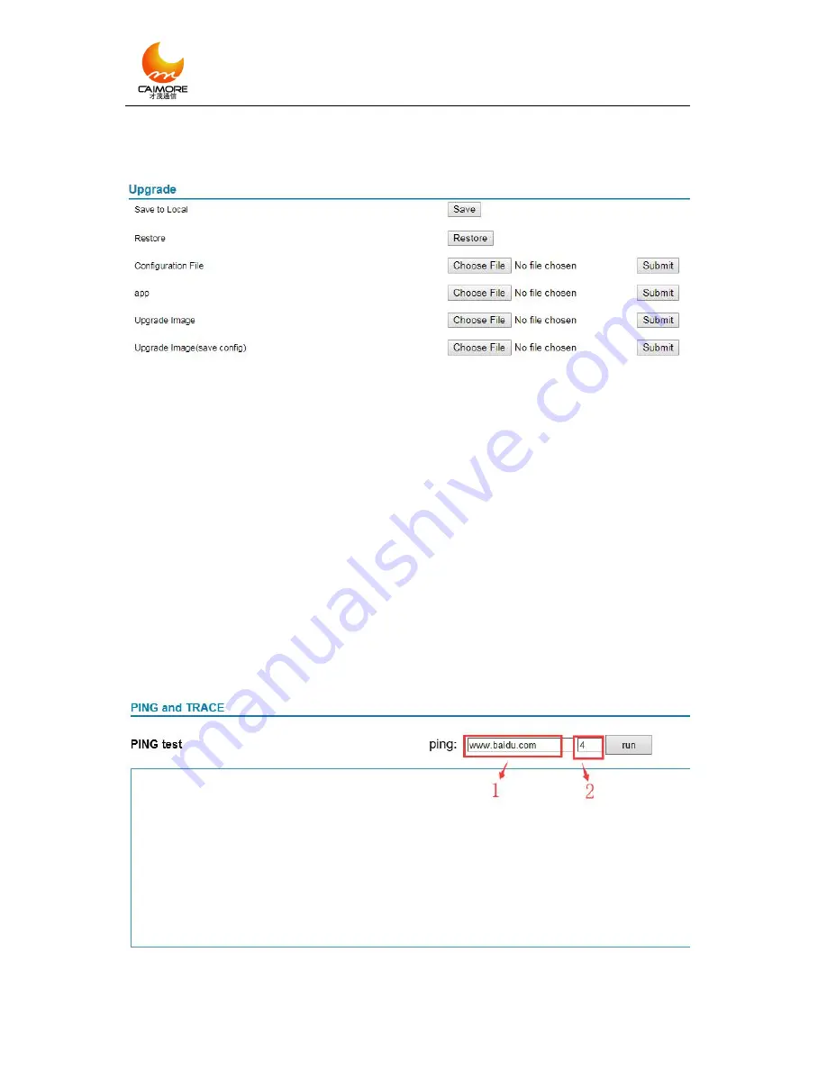 Caimore CM520-8AF/W User Manual Download Page 40