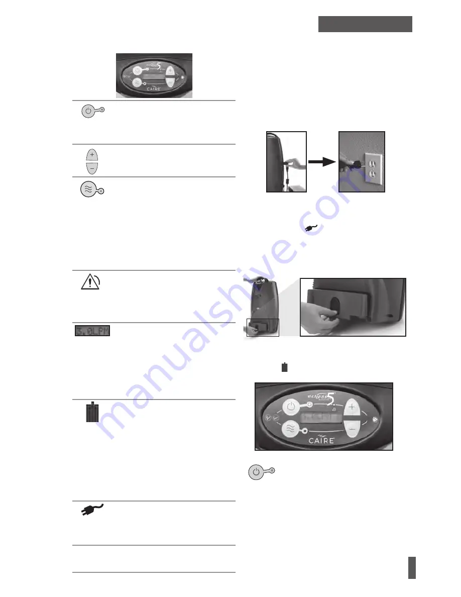 CAIRE Eclipse 5 User Manual Download Page 5