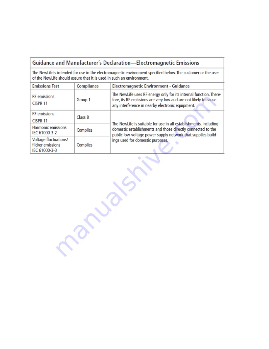 CAIRE NewLife Elite Technical Manual Download Page 45