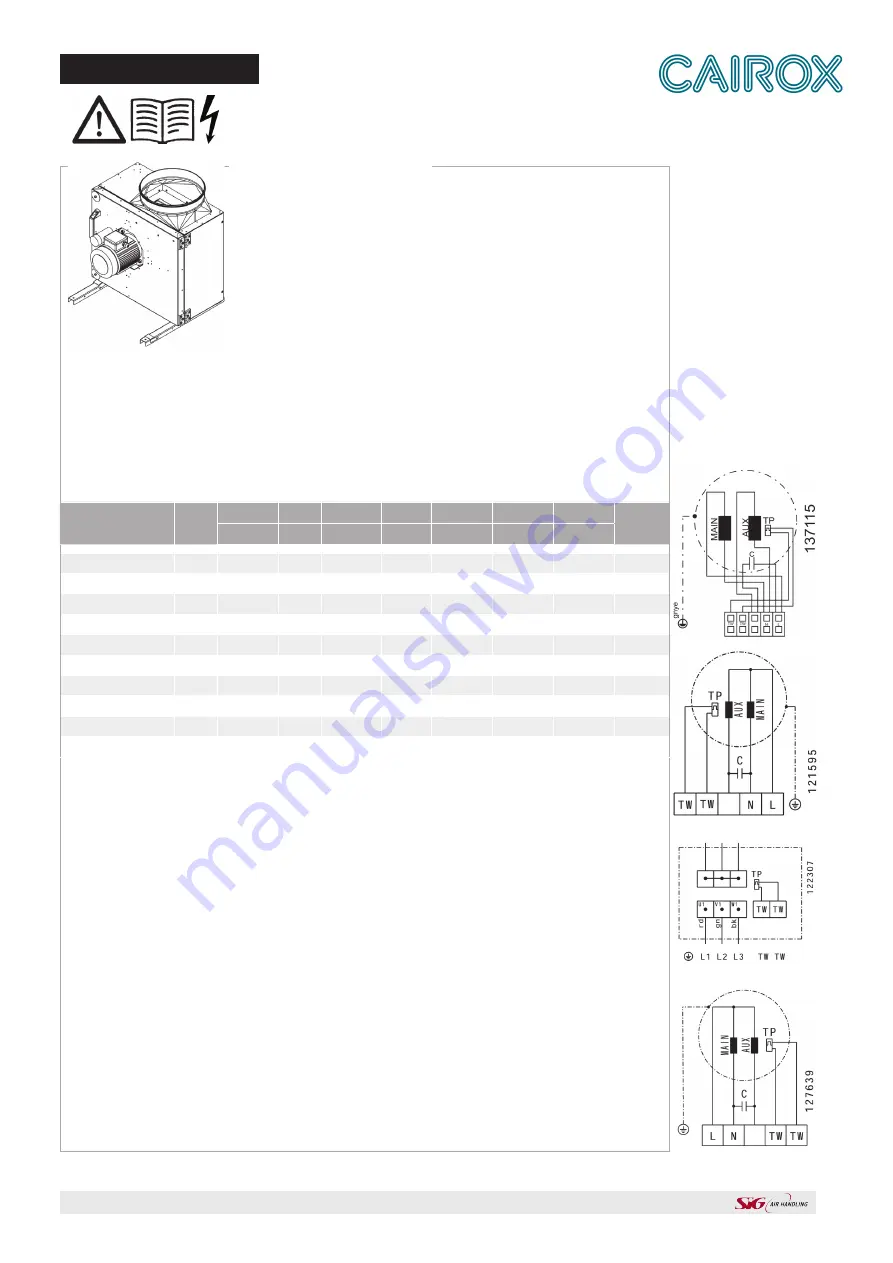 Cairox KCF-N Series Assembly Instruction Download Page 1