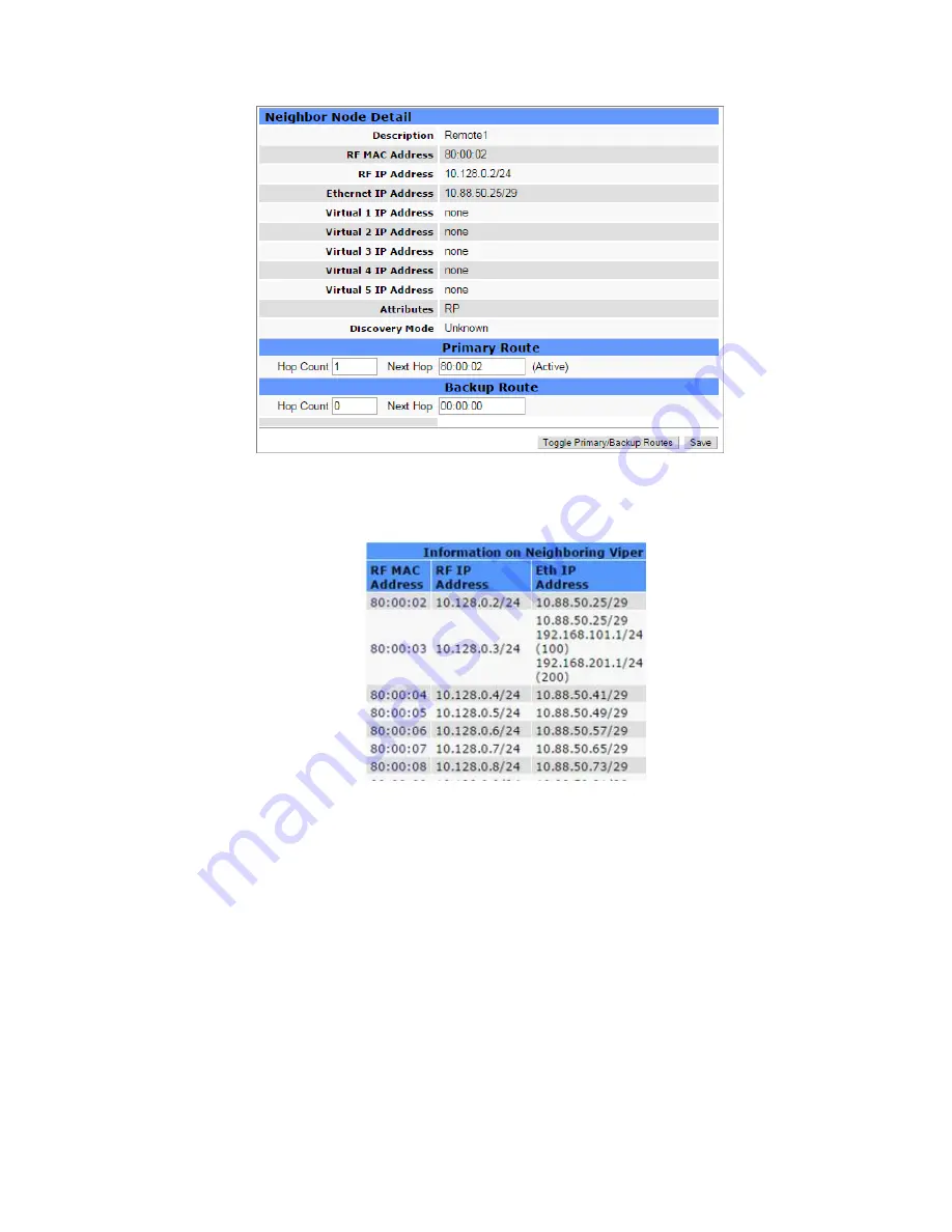 Cal Amp VIPER SC+ 100 series User Manual Download Page 68