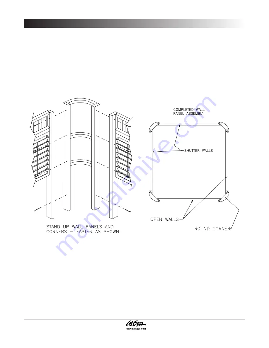 Cal Spas 2008 Gazebos Скачать руководство пользователя страница 6