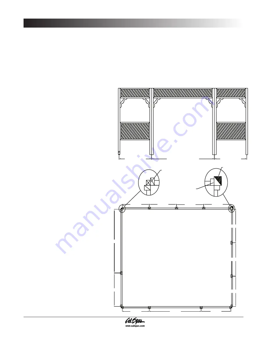 Cal Spas 2008 Gazebos Скачать руководство пользователя страница 26