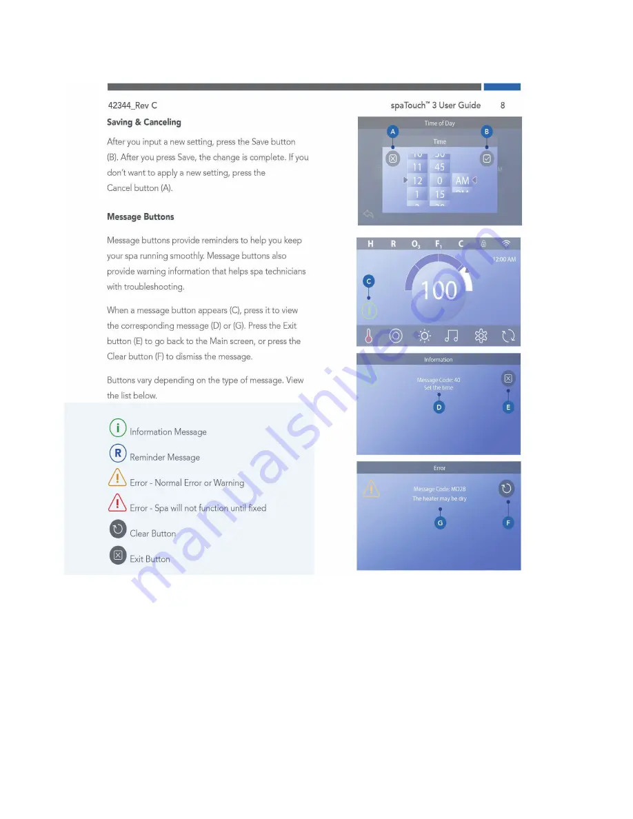 Cal Spas F-1325 Owner'S Manual Download Page 48