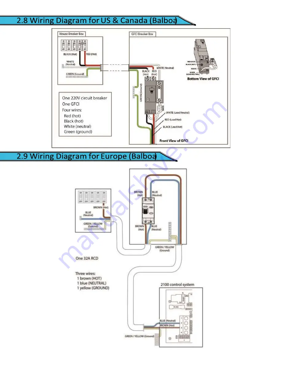 Cal Spas F-168 Owner'S Manual Download Page 12