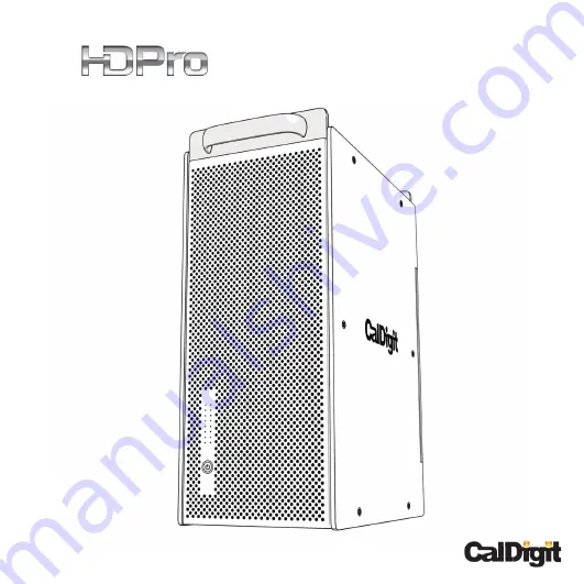 CalDigit HDPro Скачать руководство пользователя страница 1