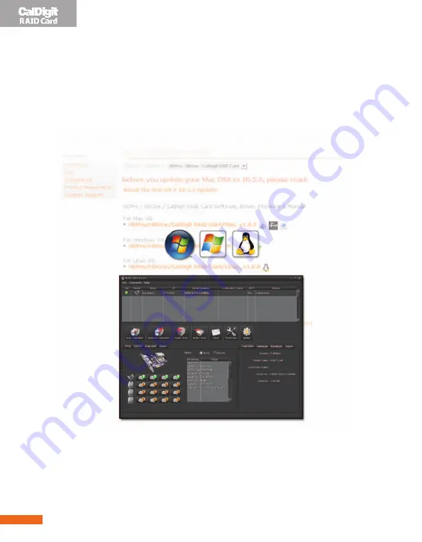 CalDigit RAID Card Getting Started Download Page 56